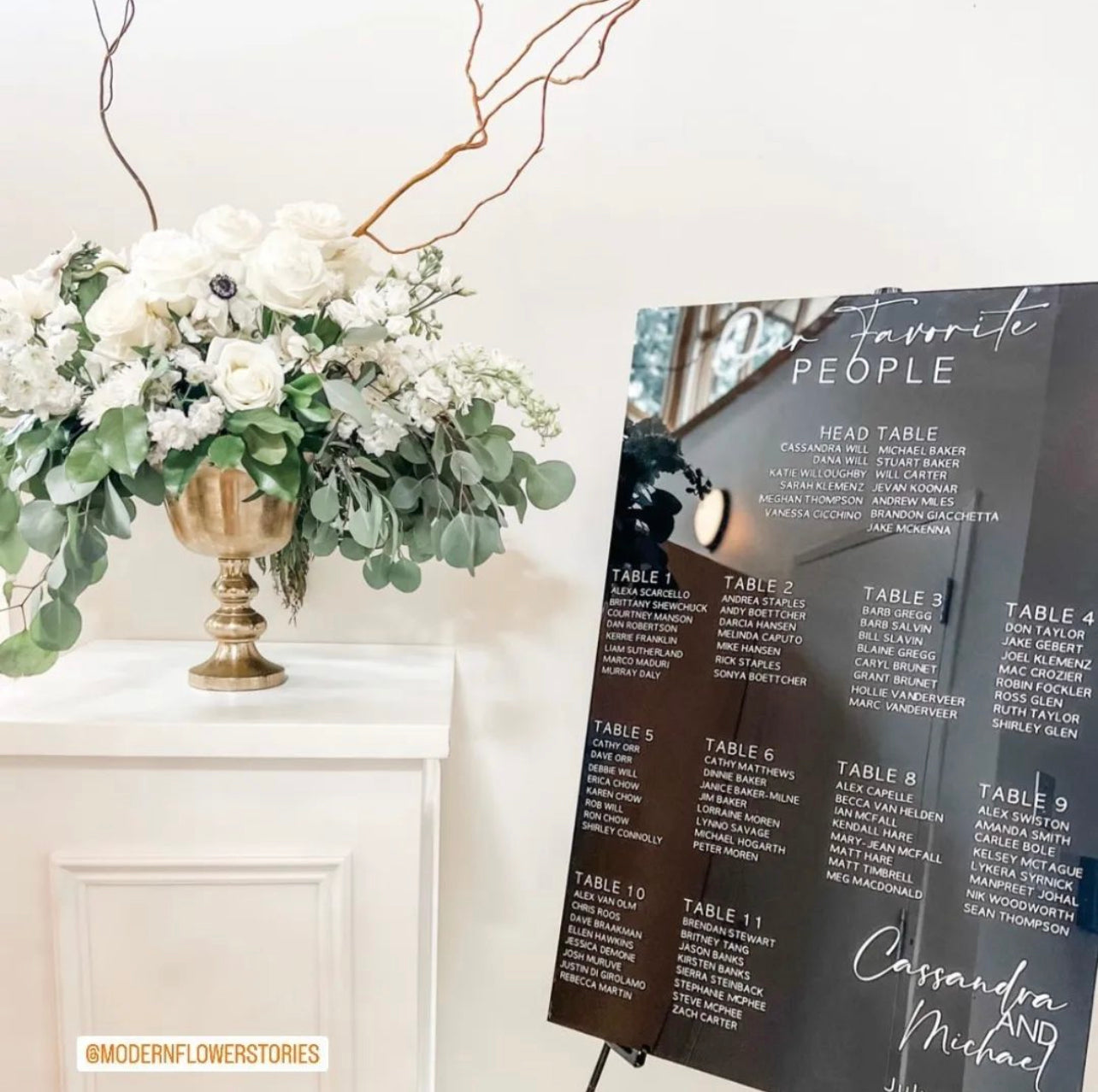 Staples wedding seating chart 60 photos