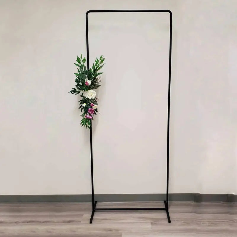 Rectangular Decorative Stand Rectangular Sign Stand Rental – Dee's Decor House