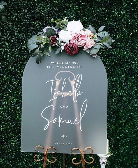 Solid Acrylic Signage