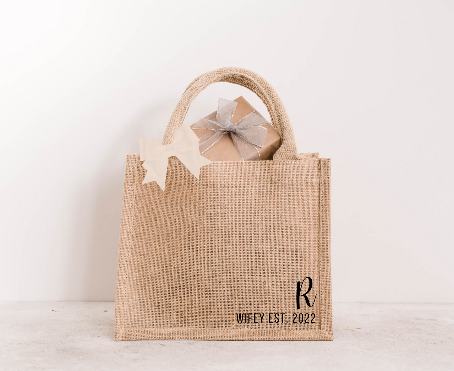 Burlap Tote